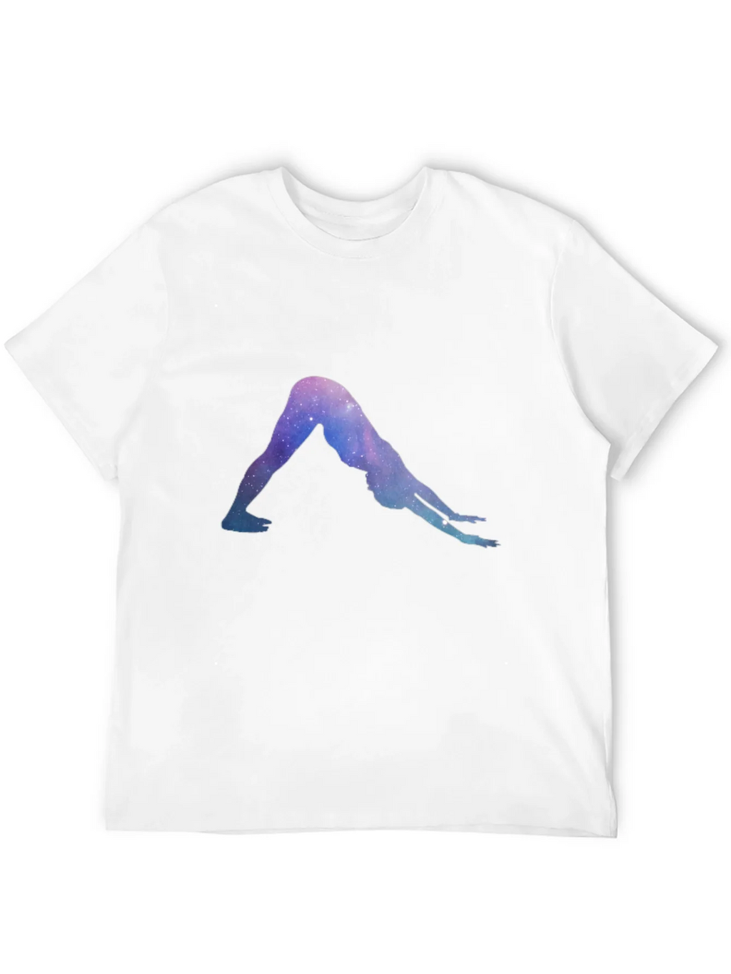Yoga Galaxy Black T-Shirt