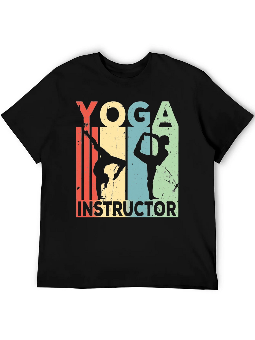 Yoga Instructor Tee - Retro Style
