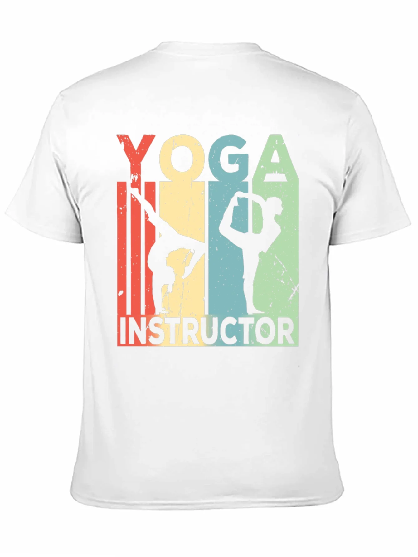 Yoga Instructor Tee - Retro Style