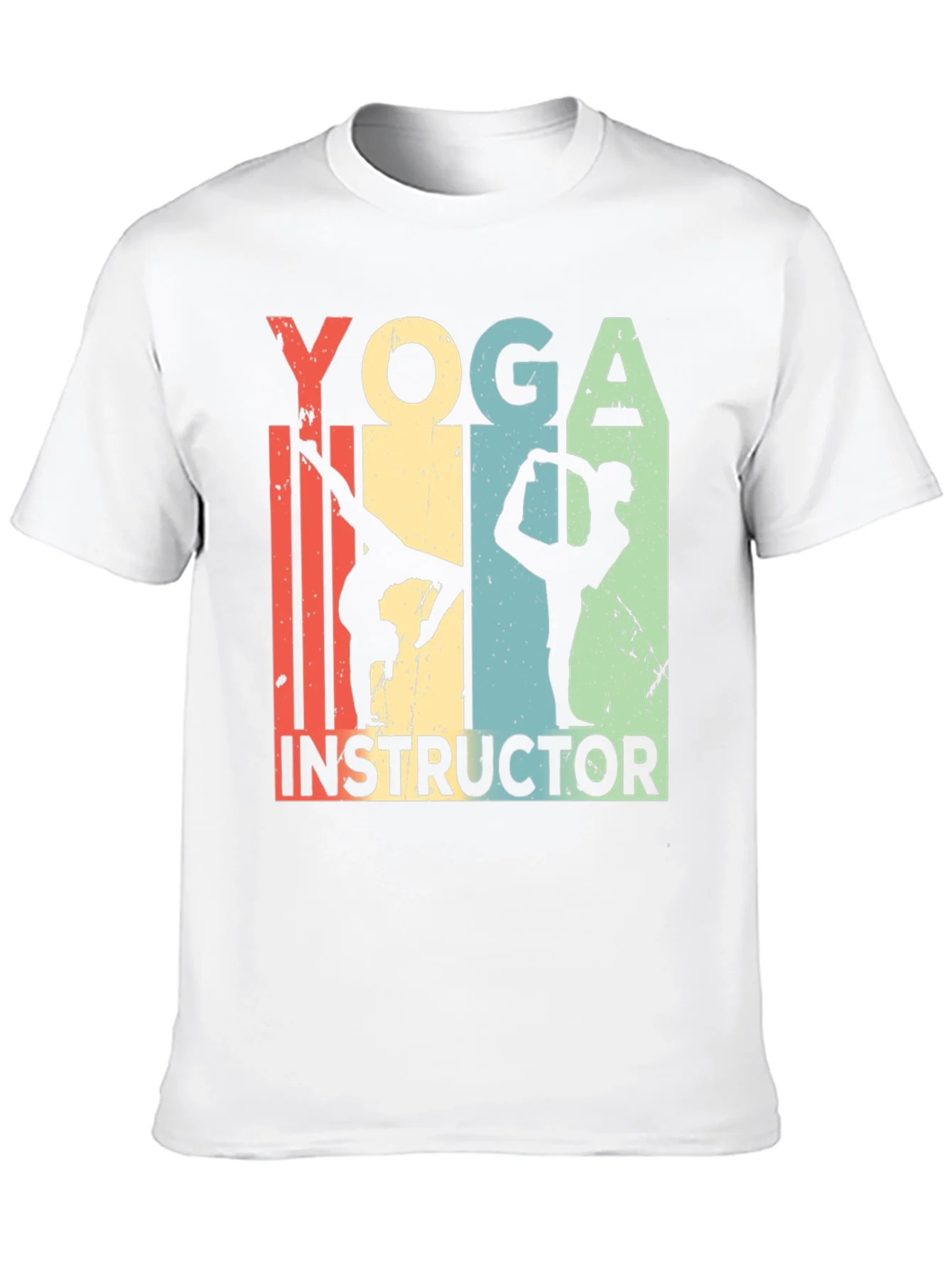 Yoga Instructor Tee - Retro Style