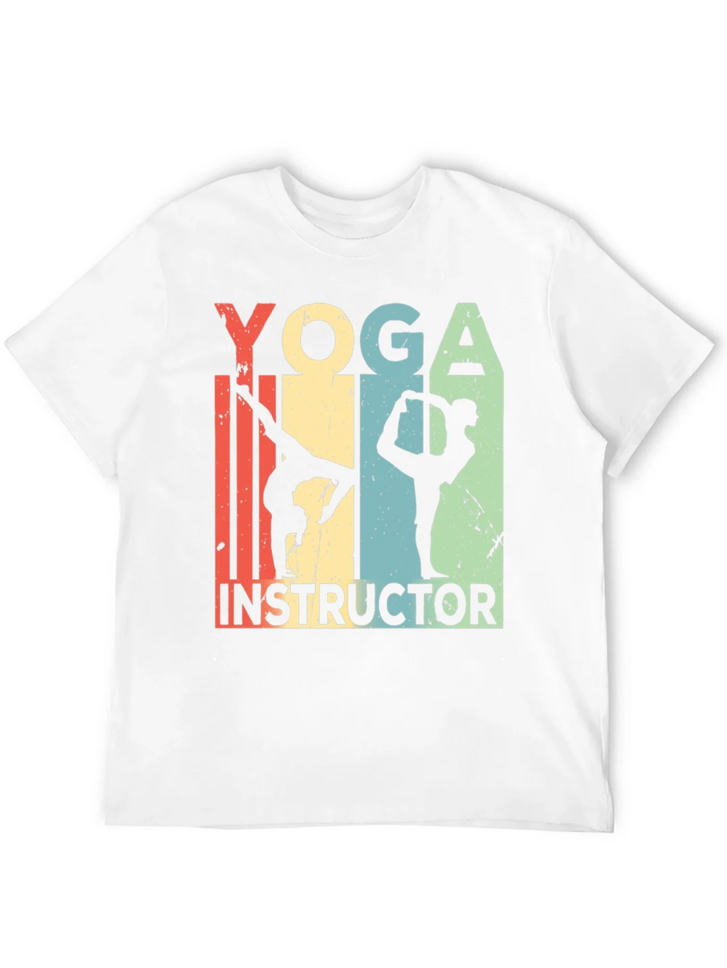 Yoga Instructor Tee - Retro Style