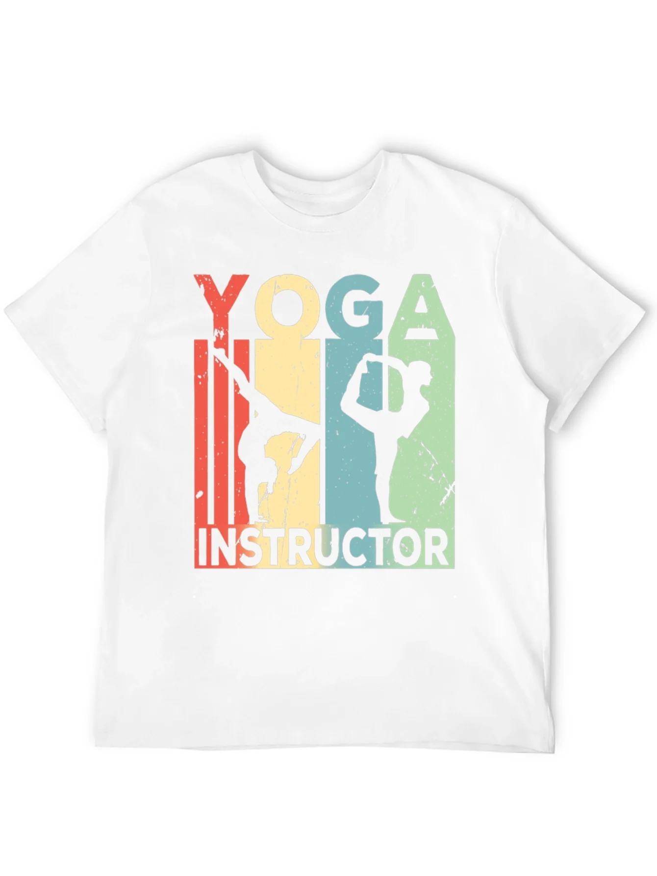 Yoga Instructor Tee - Retro Style