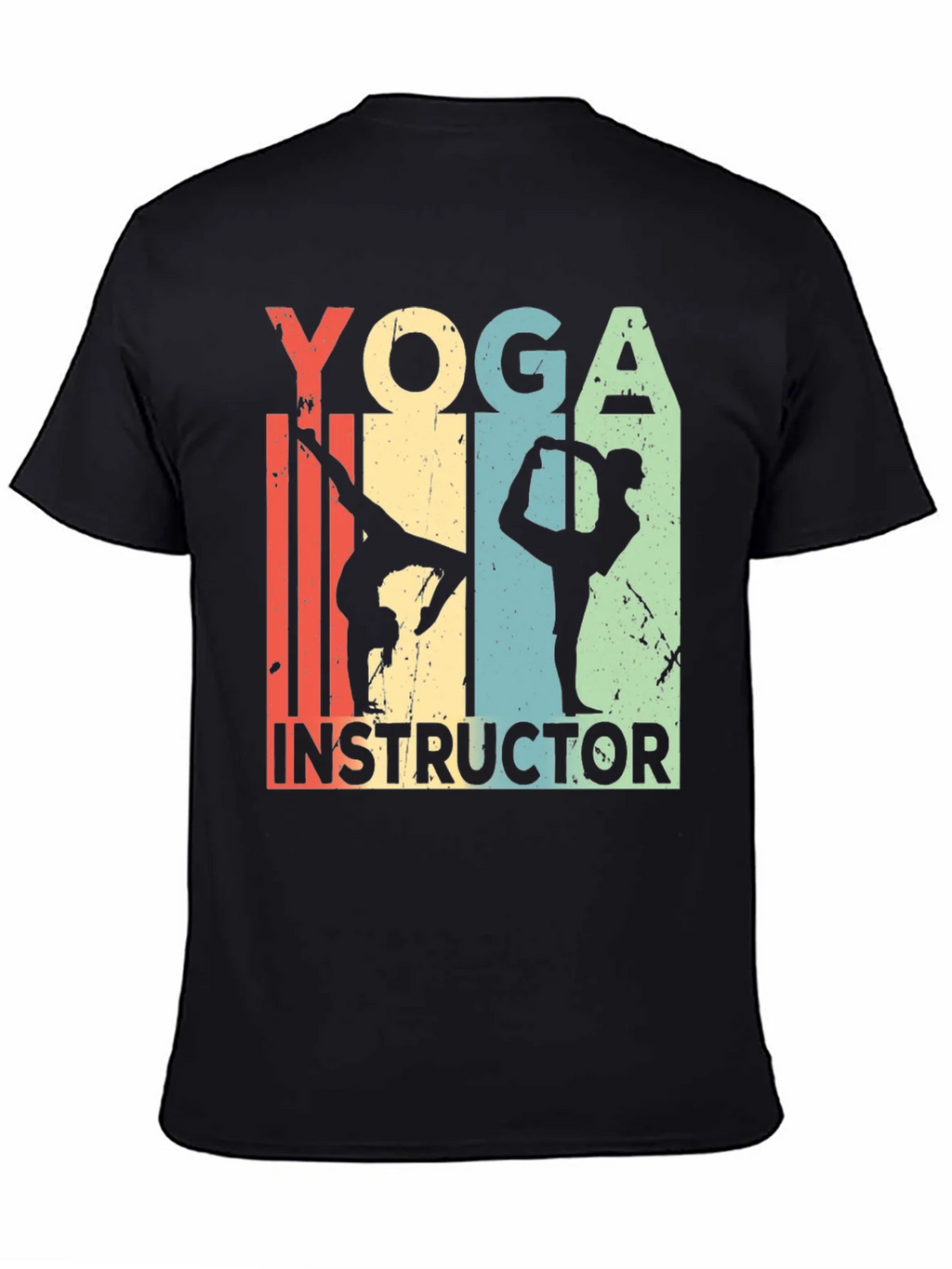 Yoga Instructor Tee - Retro Style