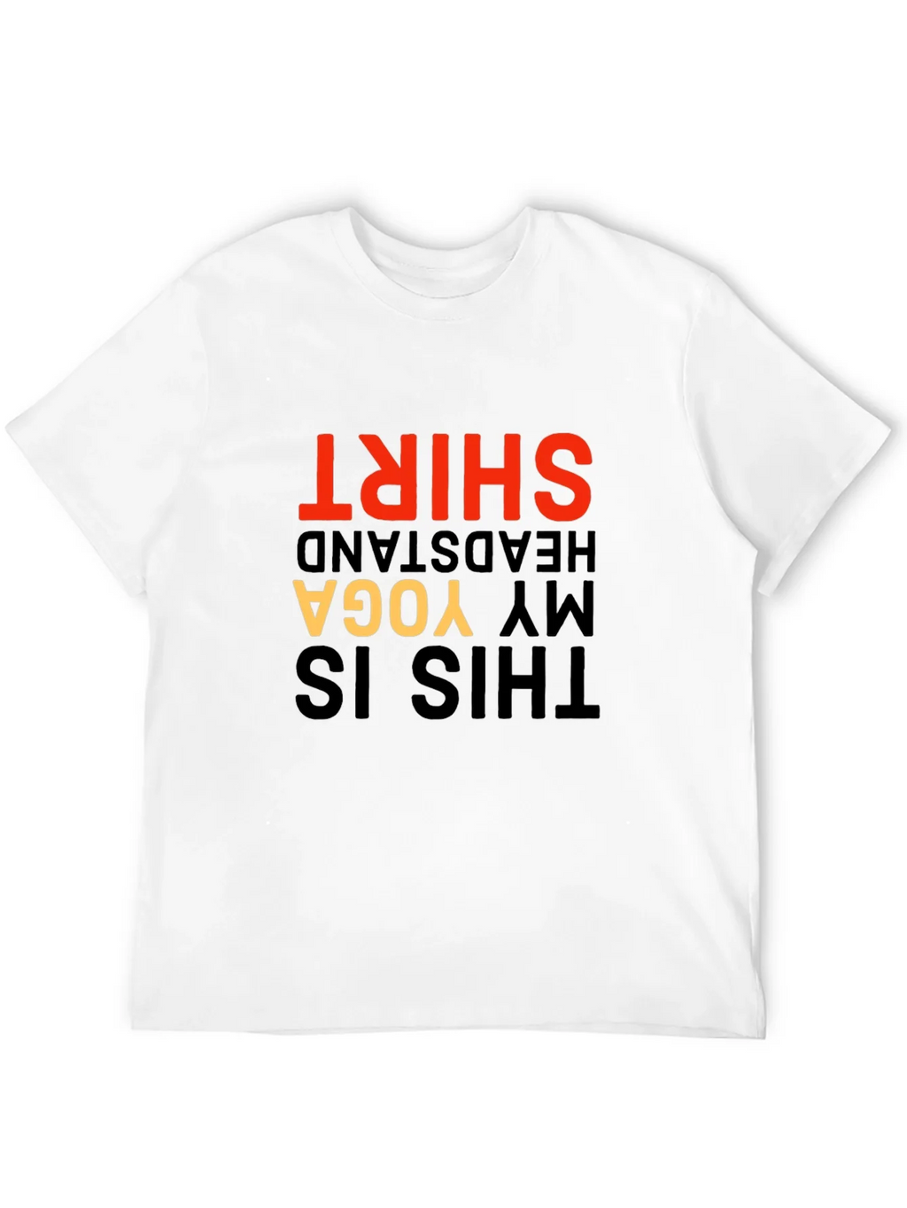 Yoga Headstand T-Shirt - Funny Novelty Tee