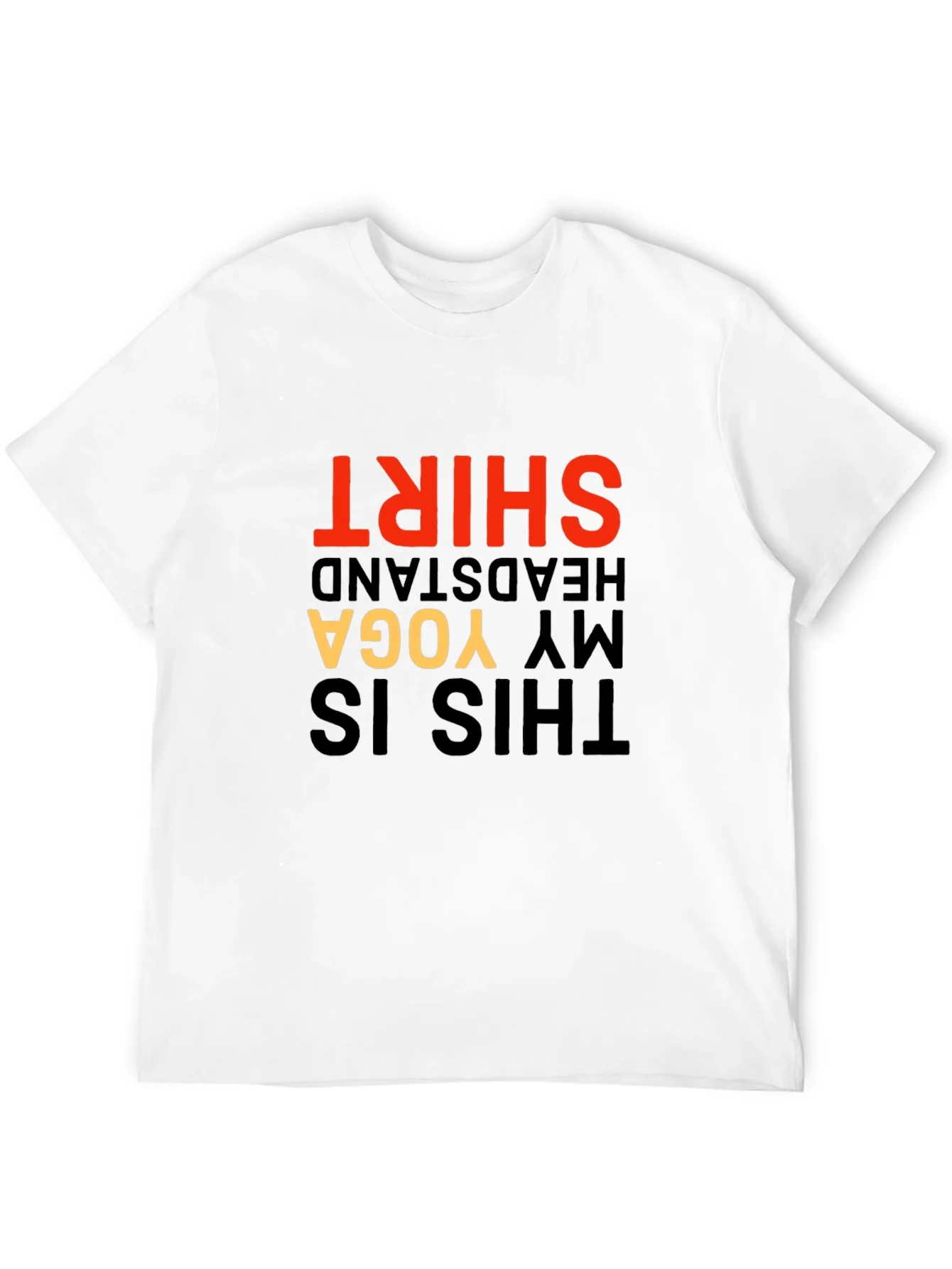 Yoga Headstand T-Shirt - Funny Novelty Tee