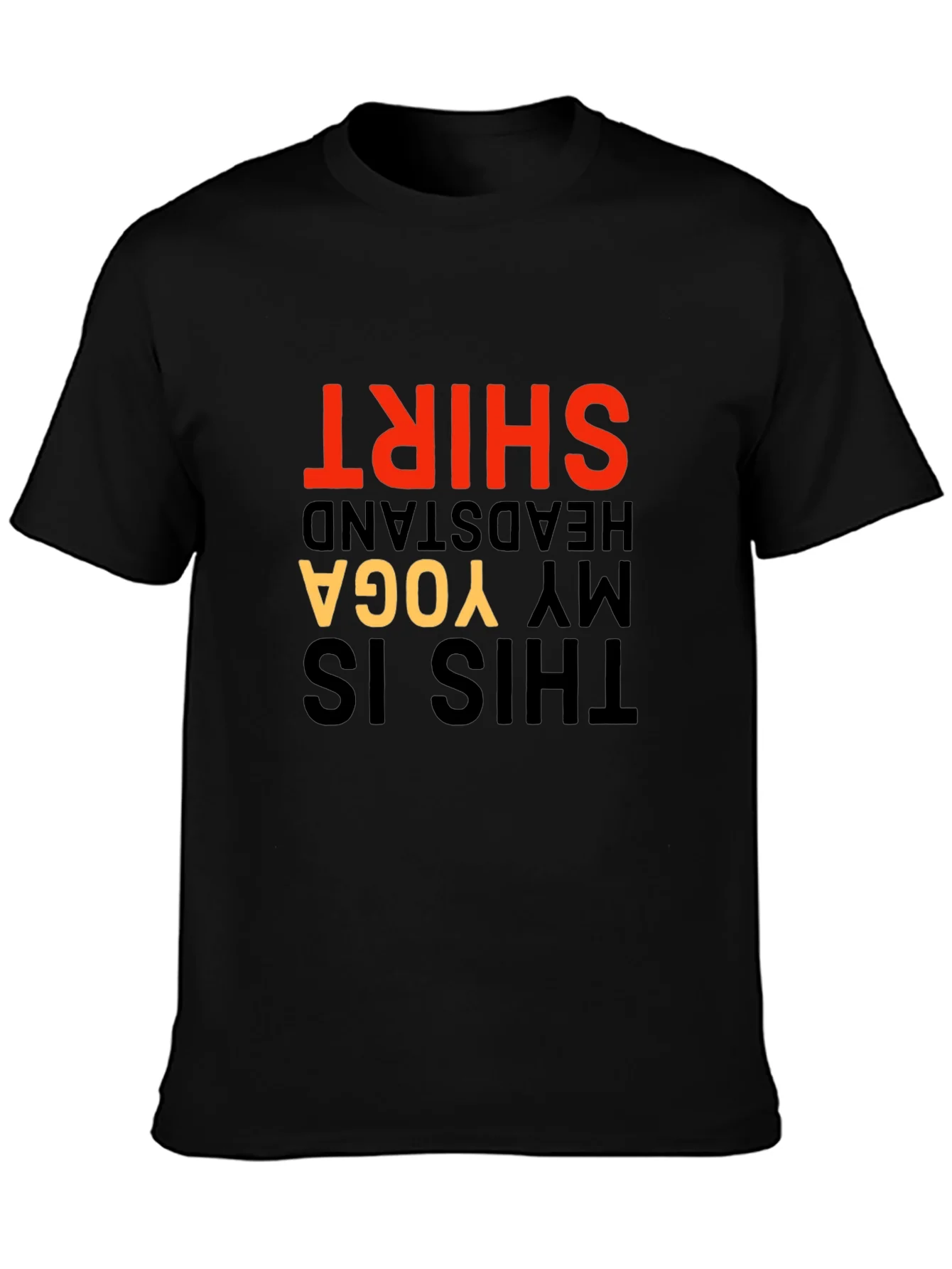 Yoga Headstand T-Shirt - Funny Novelty Tee