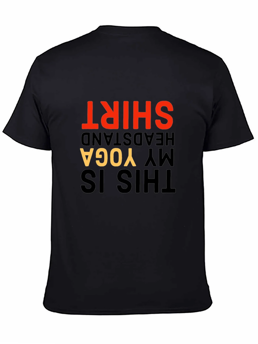 Yoga Headstand T-Shirt - Funny Novelty Tee