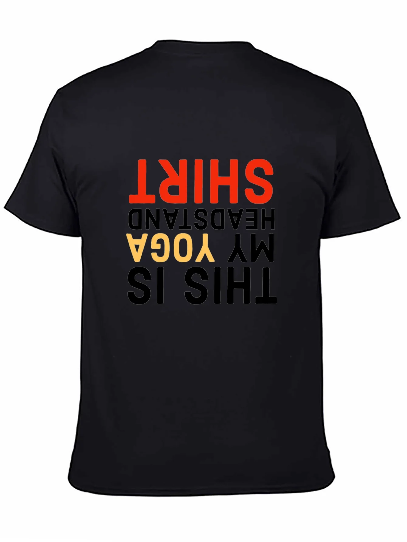 Yoga Headstand T-Shirt - Funny Novelty Tee