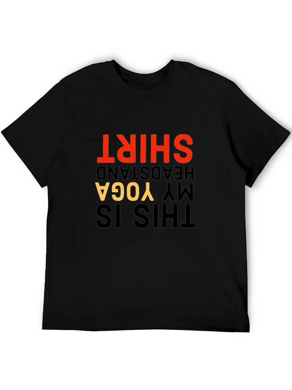 Yoga Headstand T-Shirt - Funny Novelty Tee