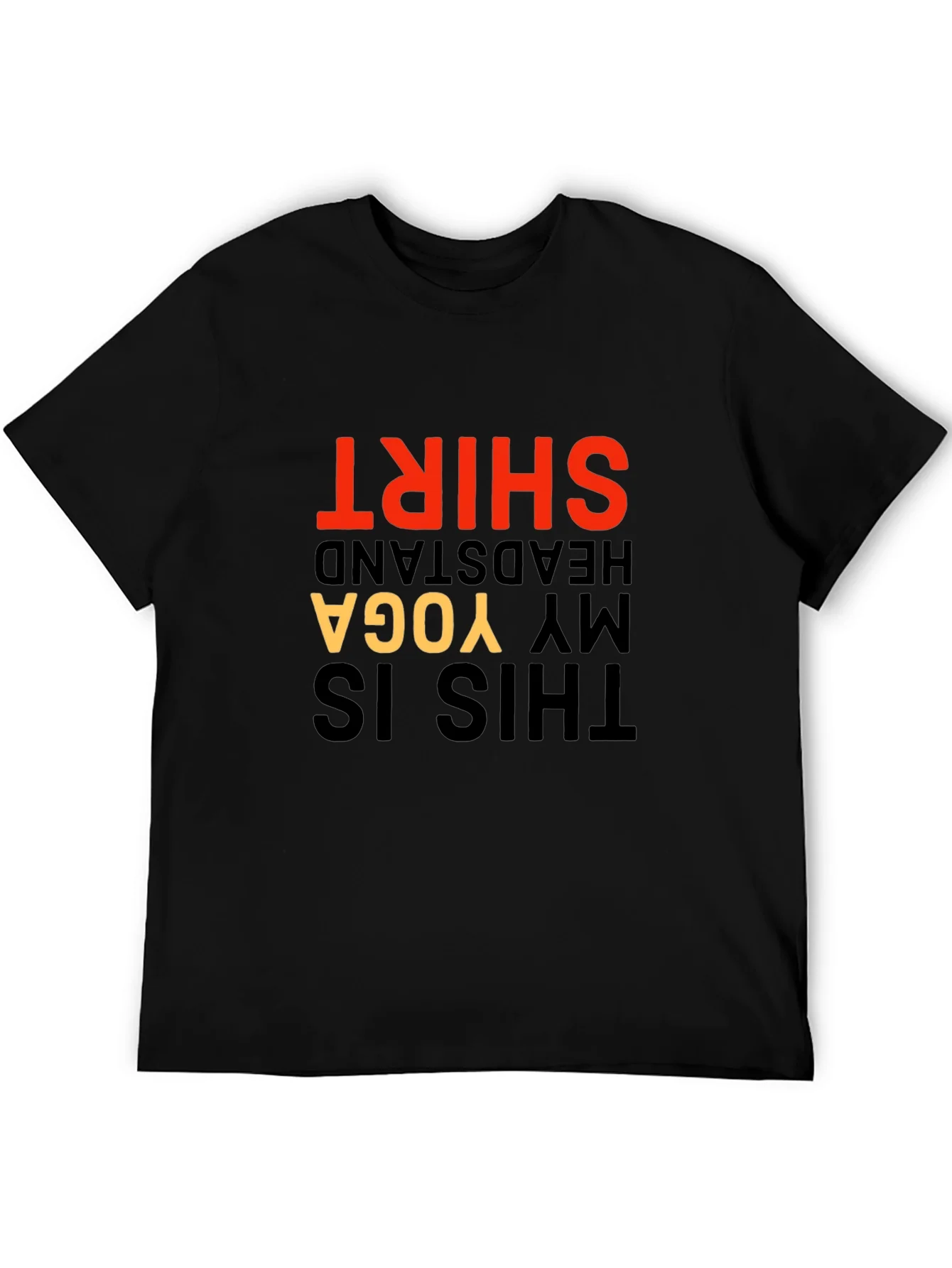 Yoga Headstand T-Shirt - Funny Novelty Tee