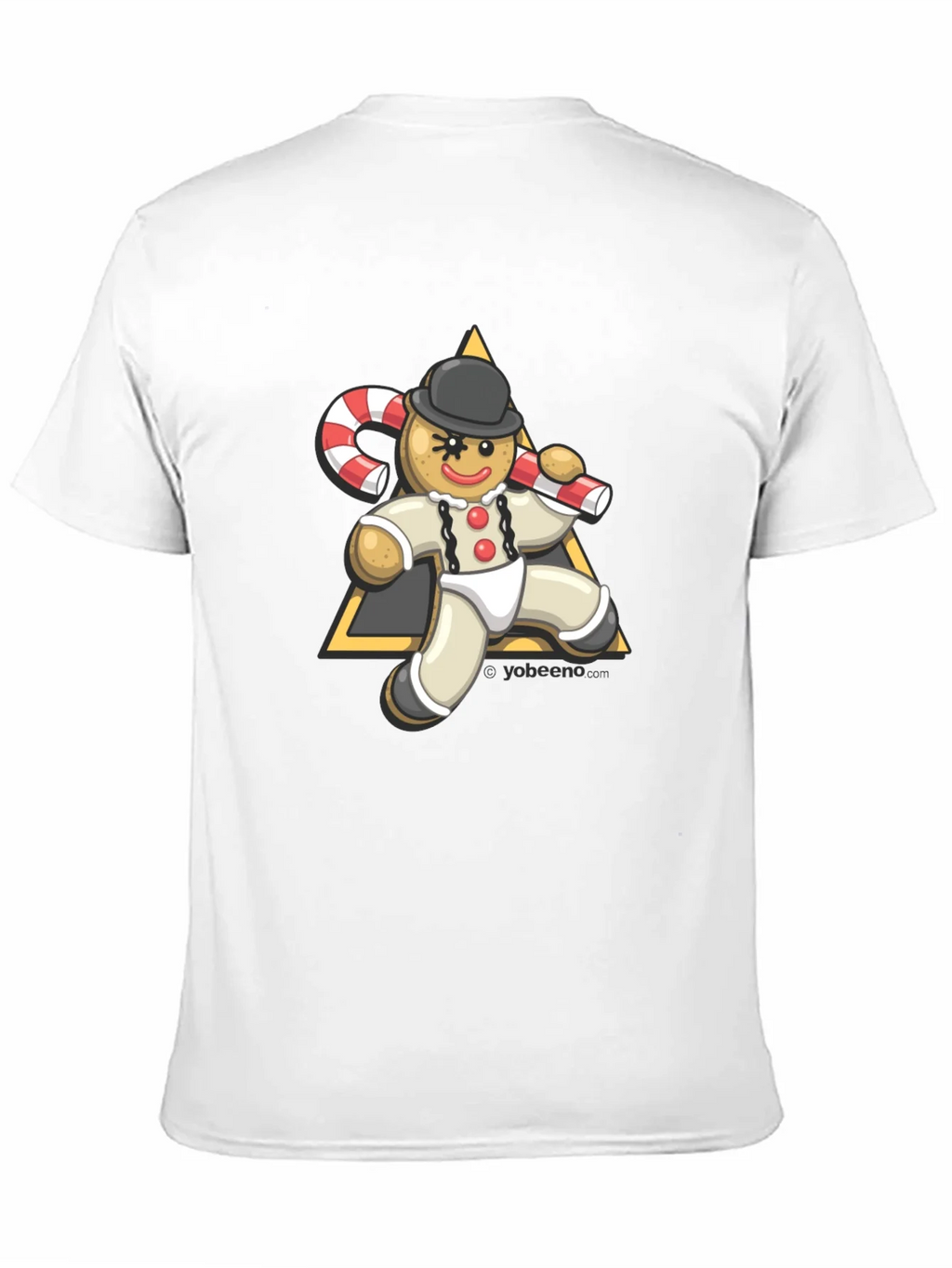 Gingerbread Man Candy Cane T-Shirt