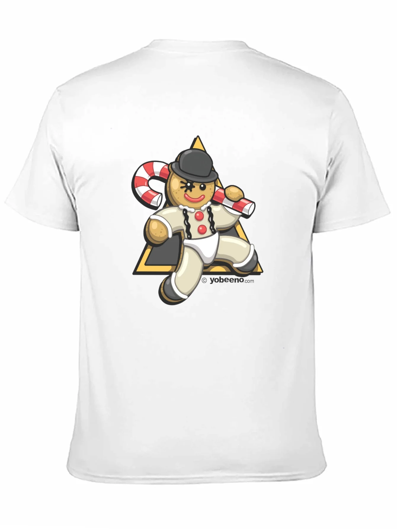 Gingerbread Man Candy Cane T-Shirt
