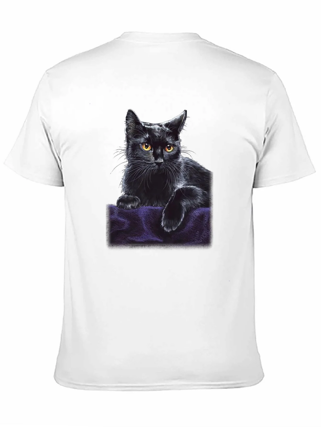 Black Cat Graphic T-Shirt - Soft & Stylish